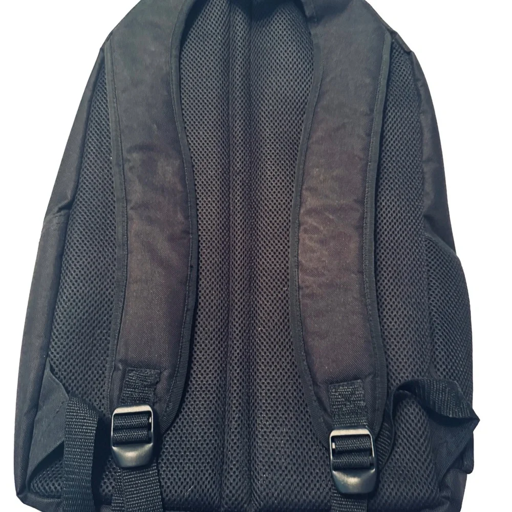 Black Backpack like new Toshiba notebook inner separation pocket side pocket